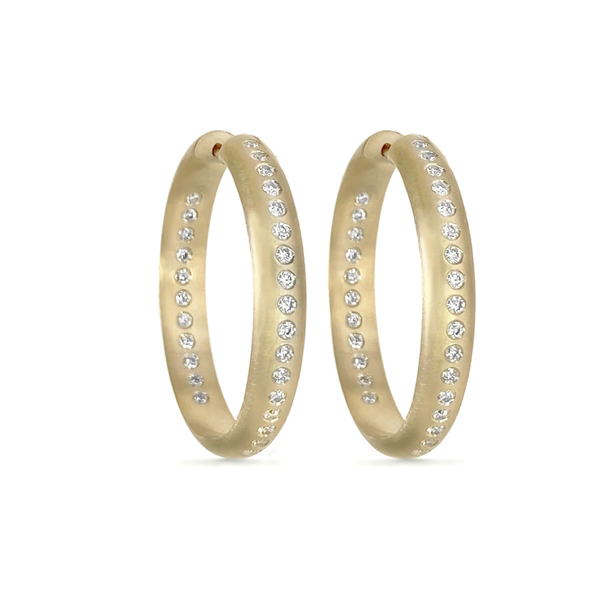 GWEN BARBA Large Stello Hoops