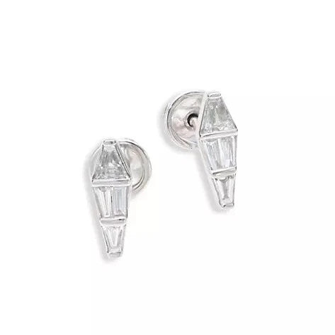 Nikos Koulis Small Spectrum Studs in White Gold