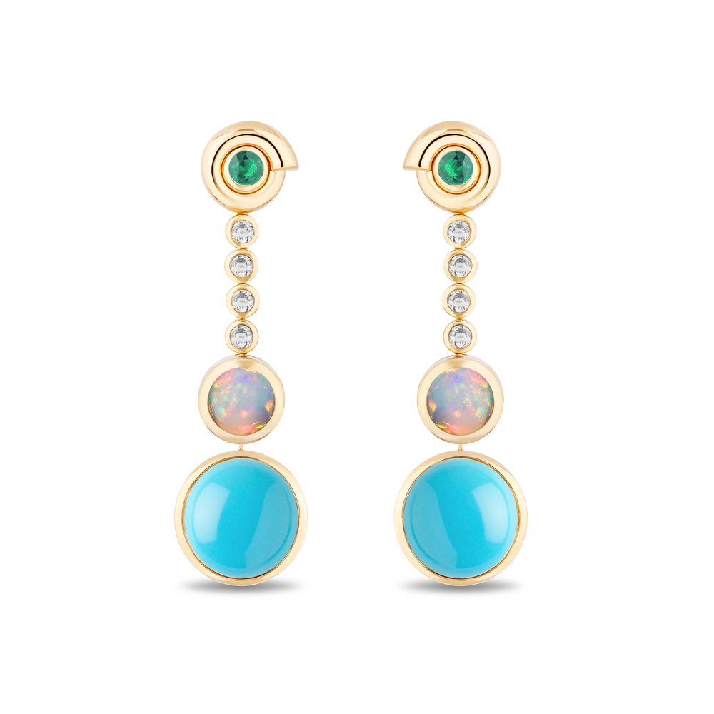 Mason & Books Aristotle Drip Earrings