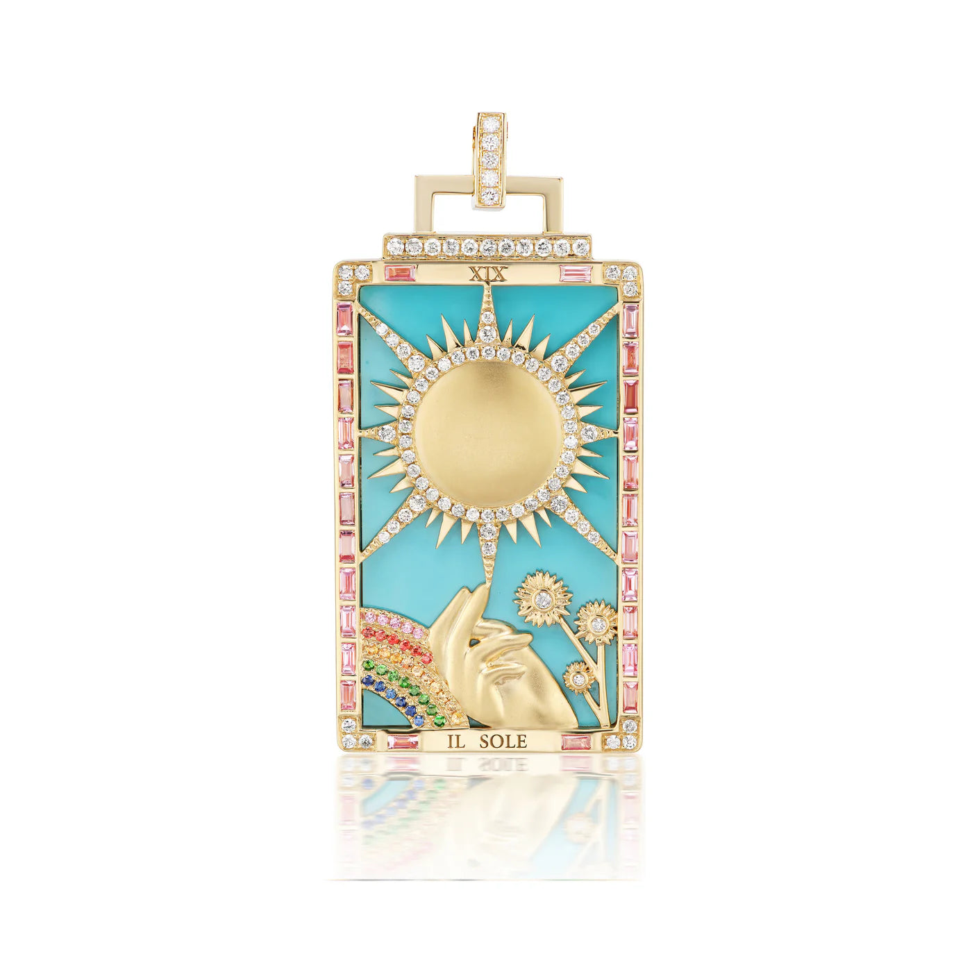 Sorellina Il Sole Tarot Card