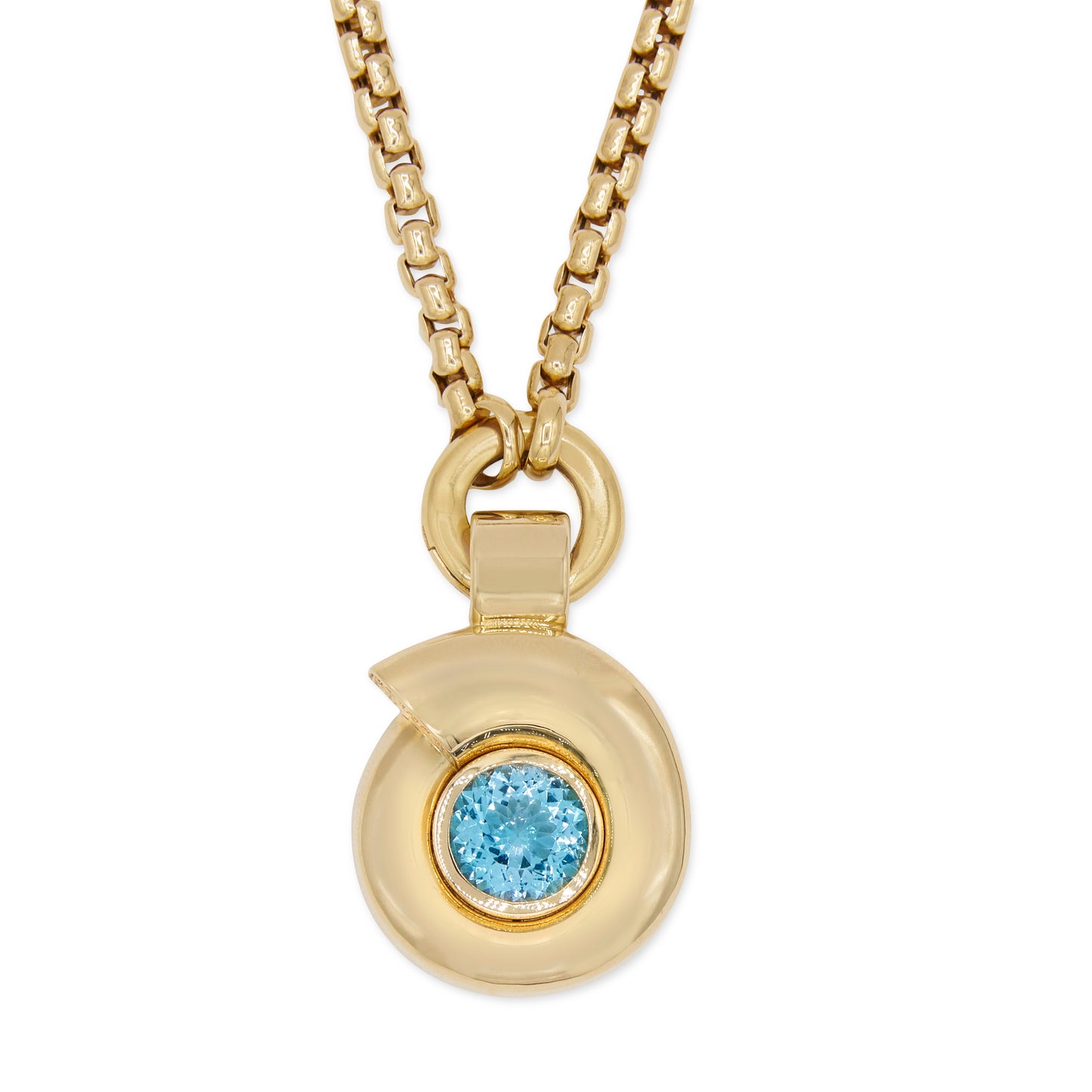 Mason & Books Large Nautilus Pendant