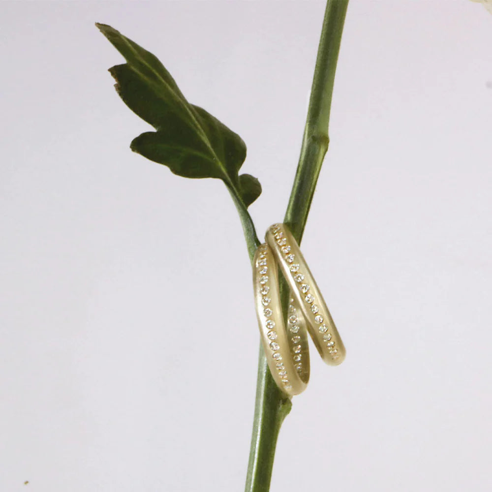 GWEN BARBA Large Stello Hoops