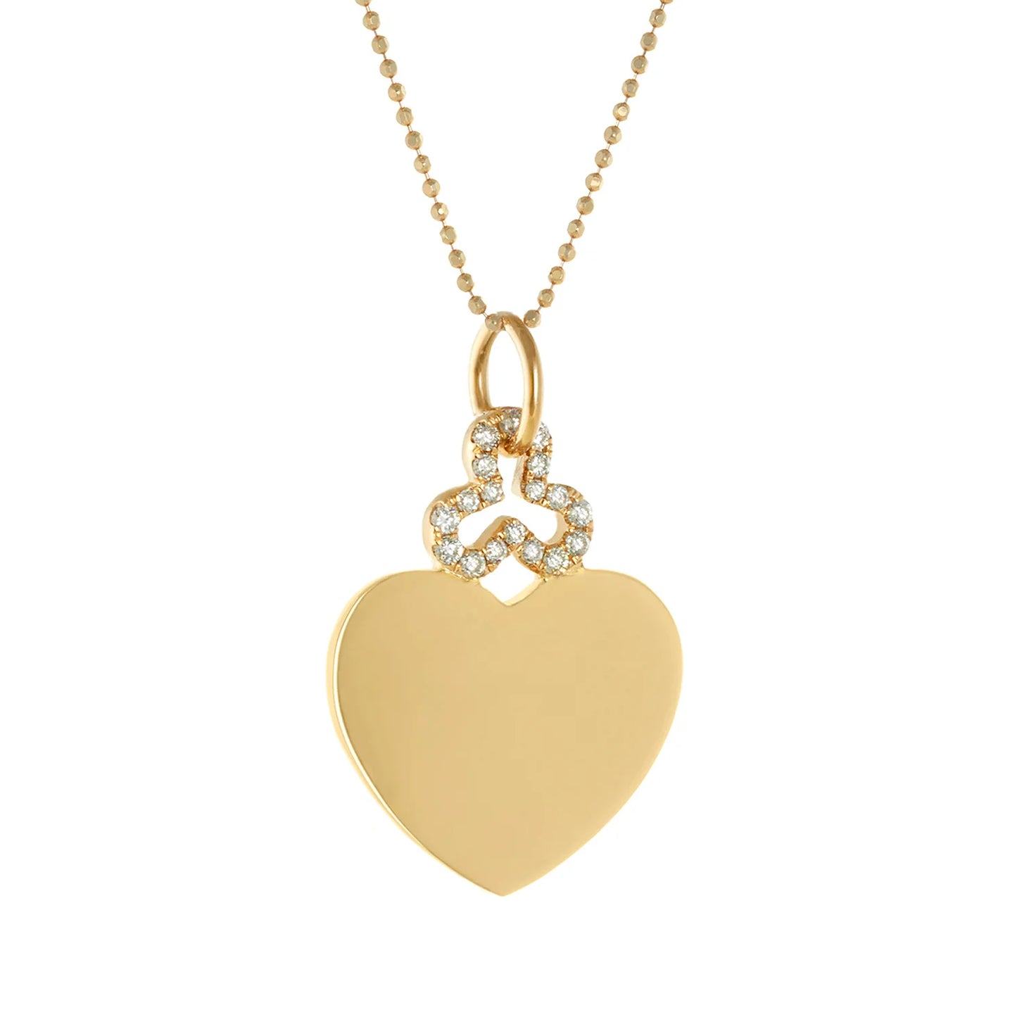 Devon Woodhill Classic Heart Charm - 7