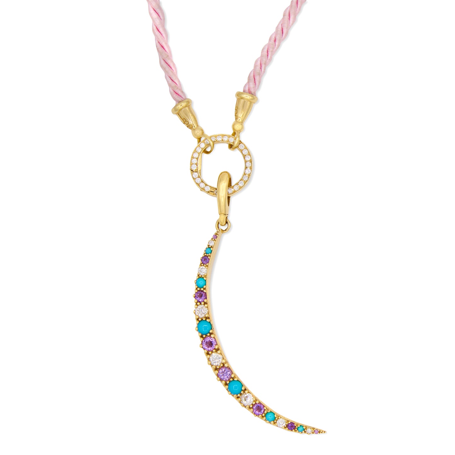 Jenna Blake Crescent Charm