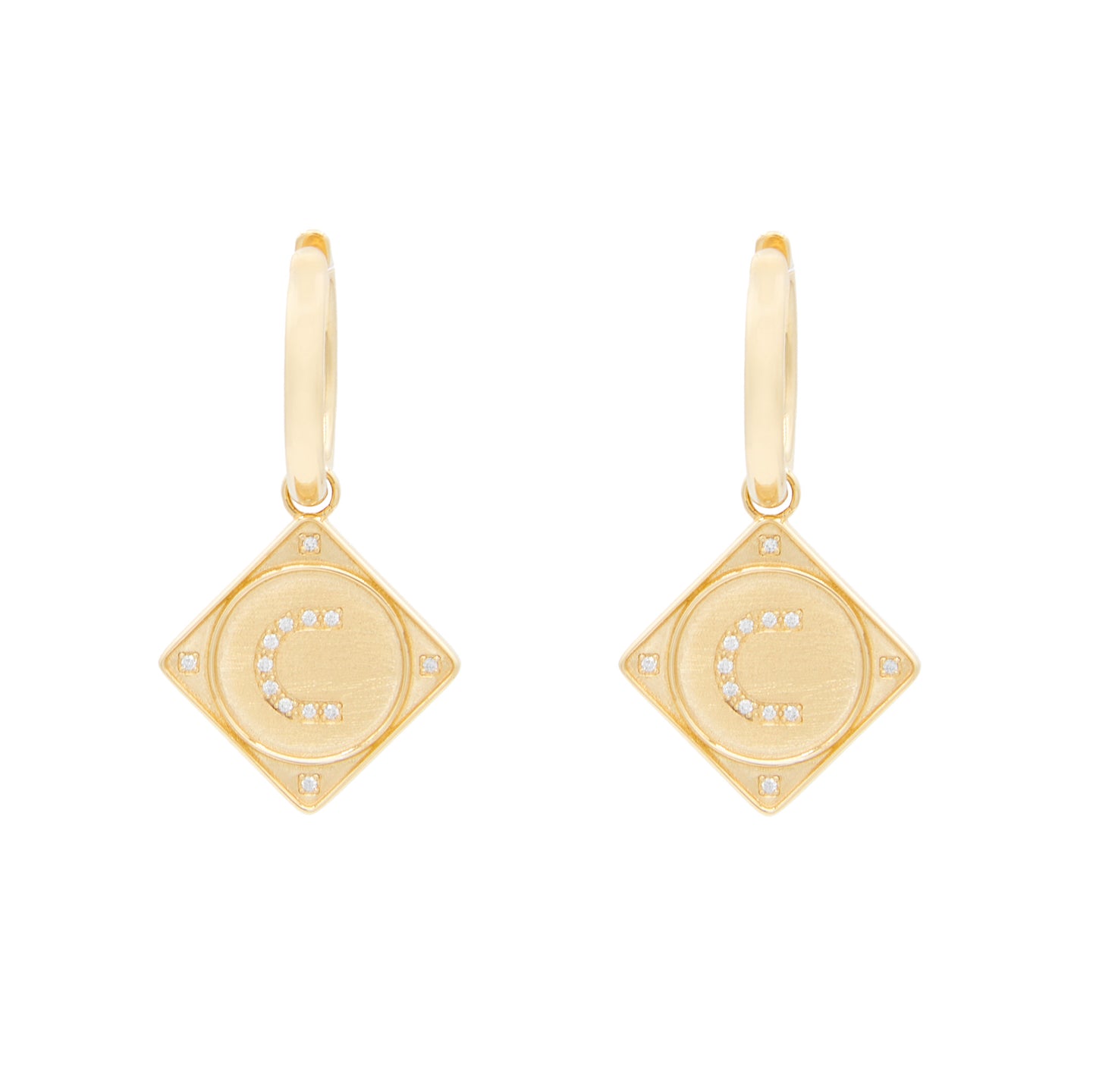 Lauren Rubinski Letter Mono Earring