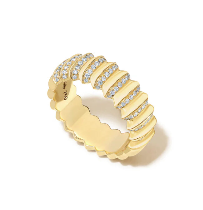 State Property Borsh Pavé Ring