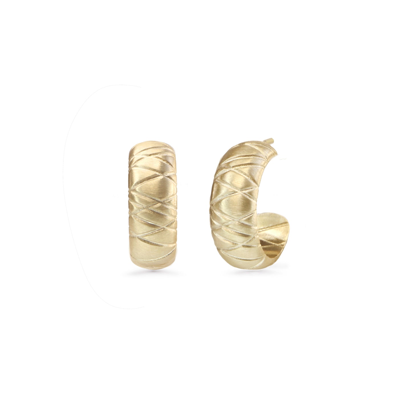 Gwen Barba Threadline Small Hoops