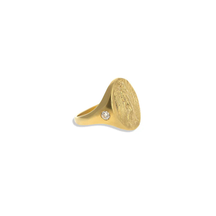 Christina Alexiou Niki Signet Ring