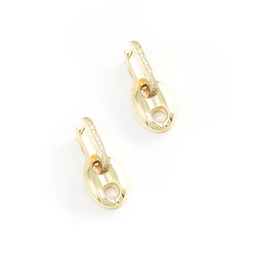 Jenna Blake Mini Gold Mariner Huggies