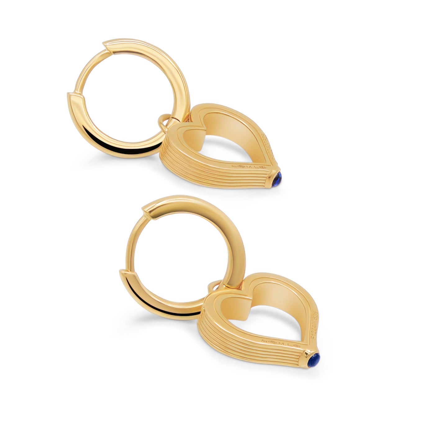Marie Lichtenberg Baby Charm Heart Earring