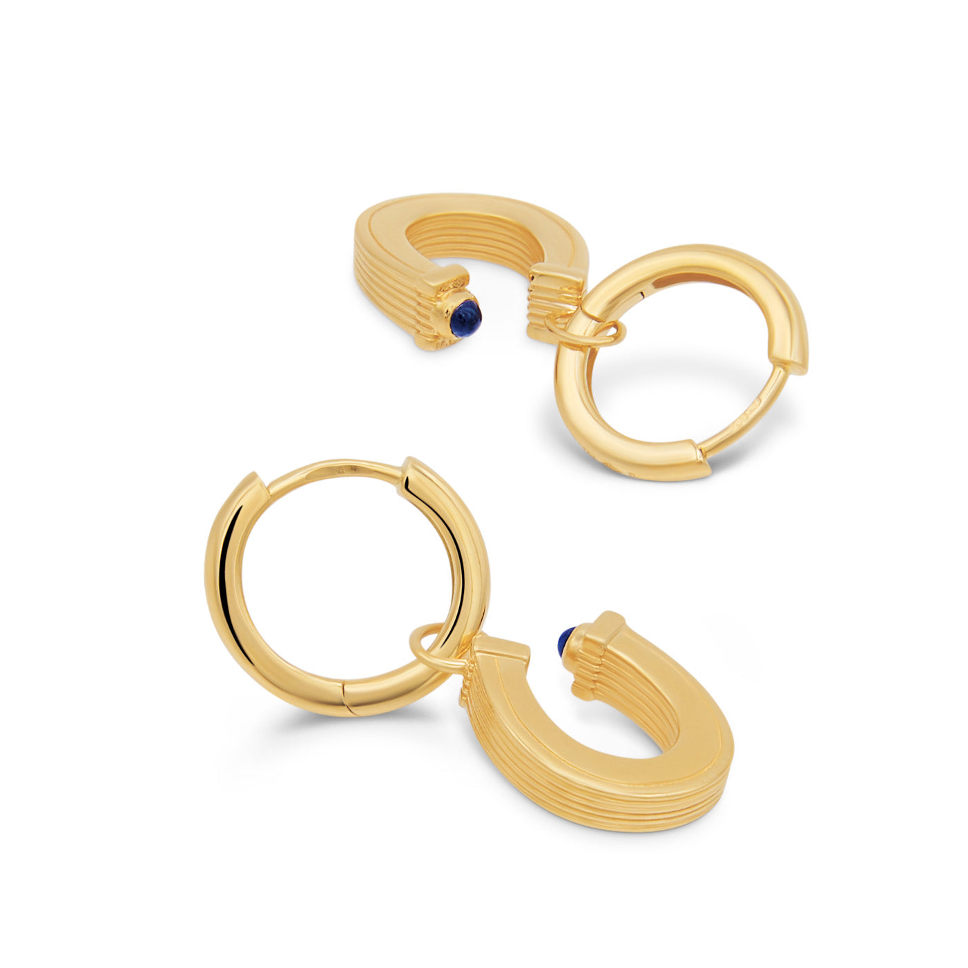Marie Lichtenberg Baby Charm Horseshoe Earring