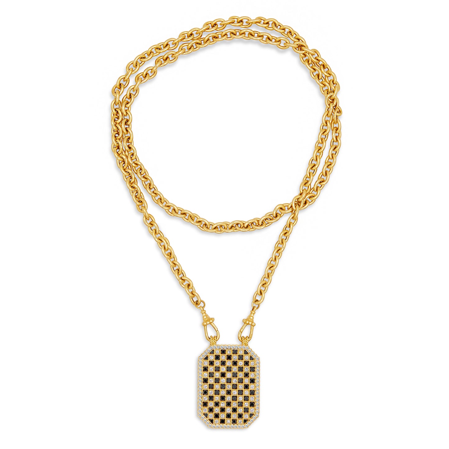 Marie Lichtenberg Checkered Racing Scapular
