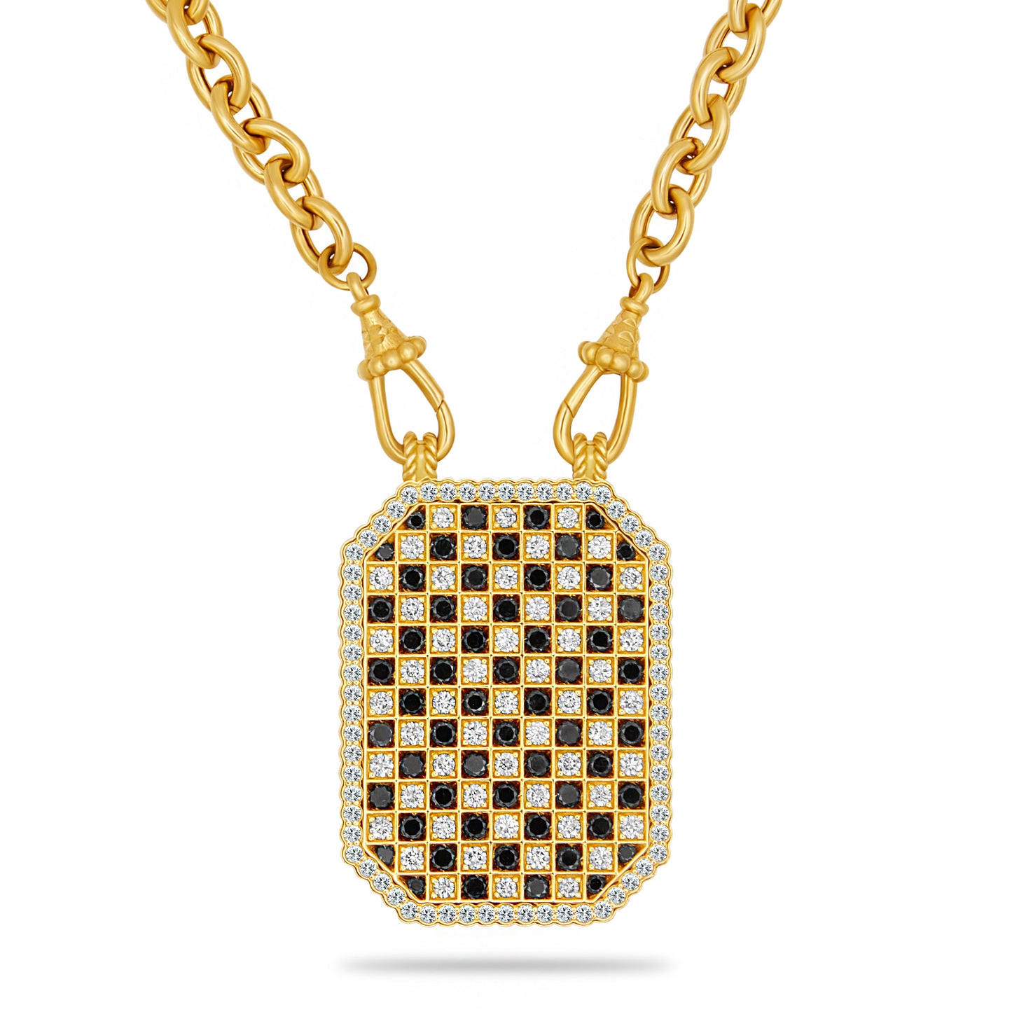 Marie Lichtenberg Checkered Racing Scapular