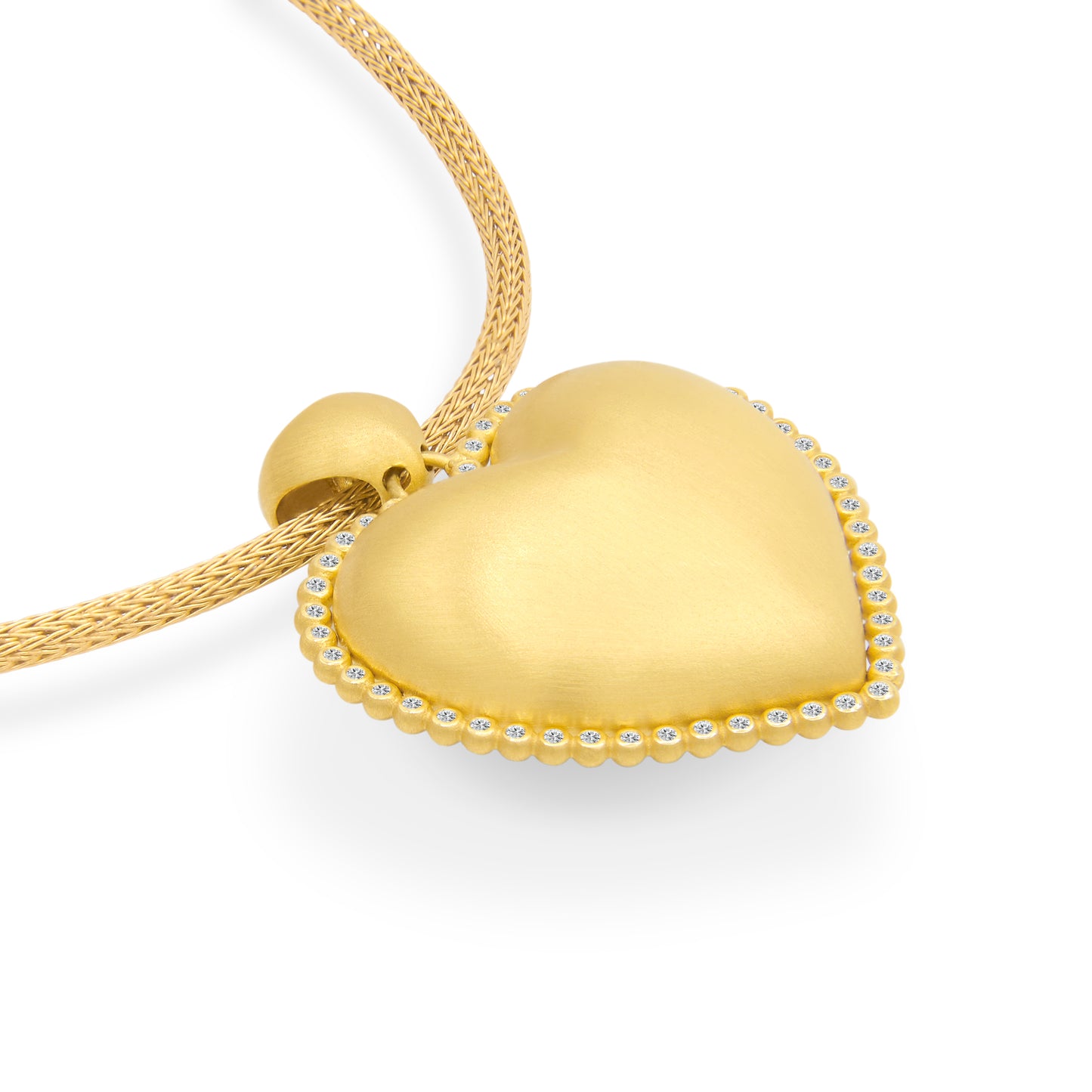 Suzy Landa Puffy Heart Pendant