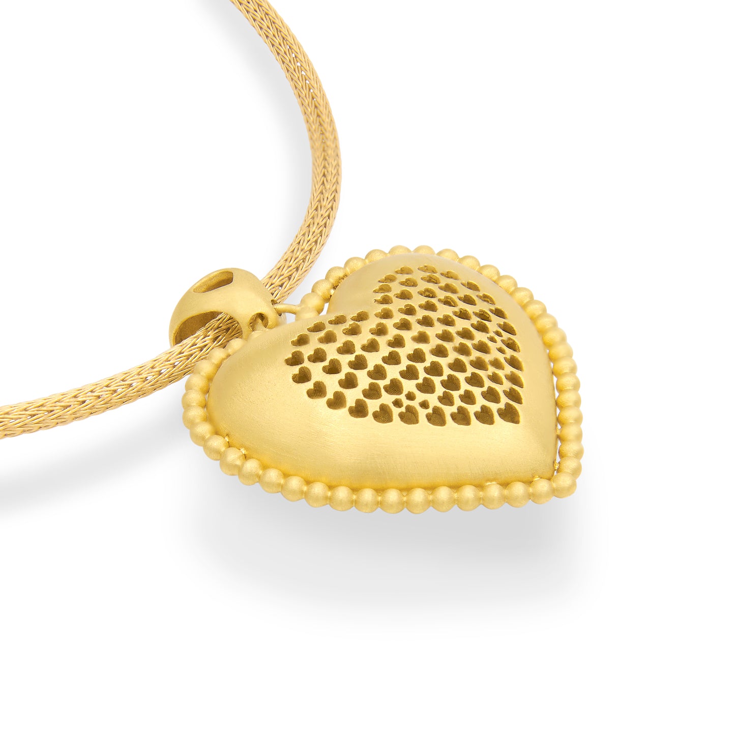 Suzy Landa Puffy Heart Pendant