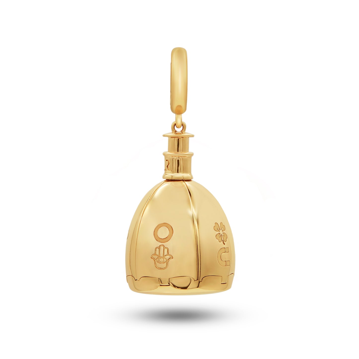 Lauren Rubinski OOAK Bruno Open Bell Pendant