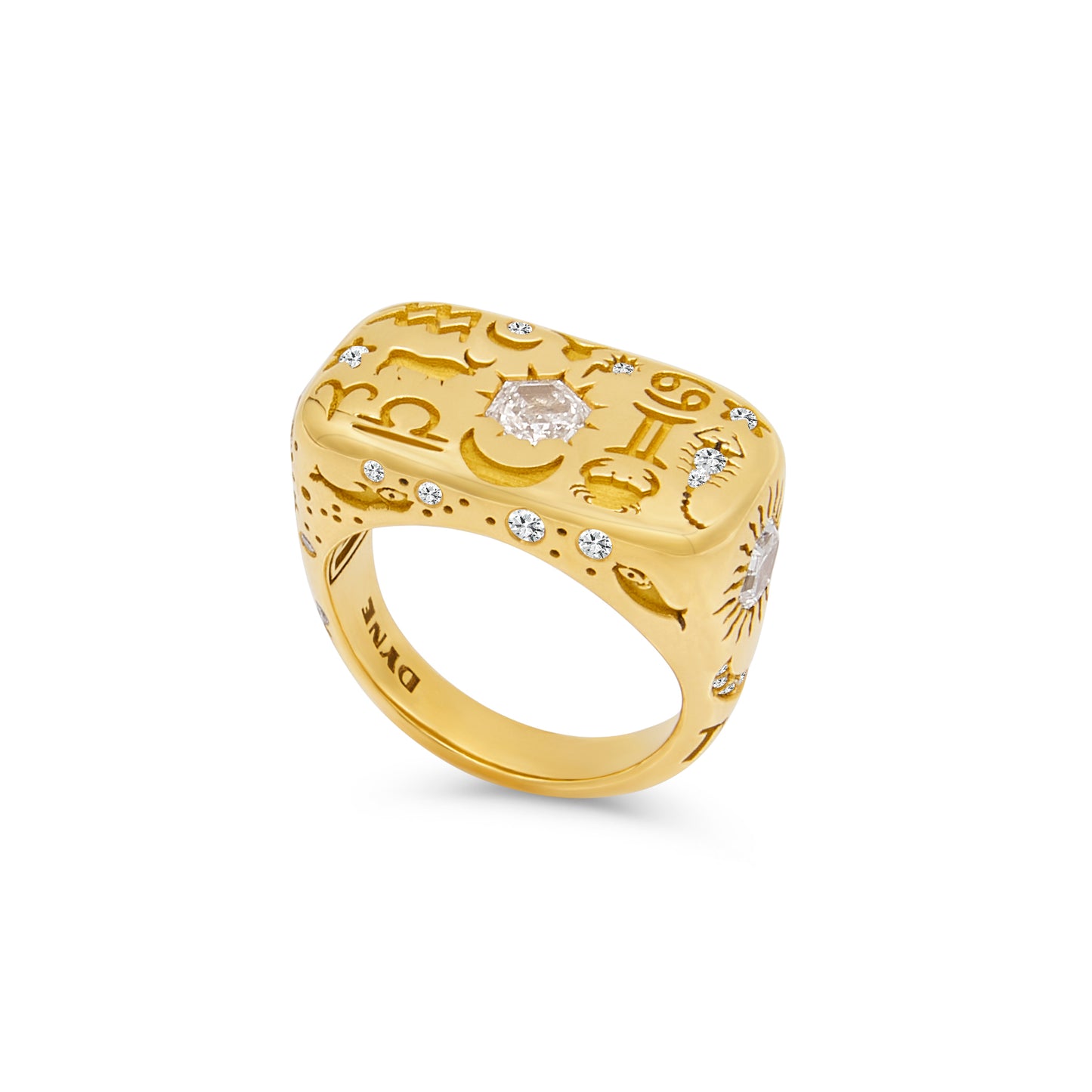 Dyne X The Seven Loverglyphs Zodiac Ring