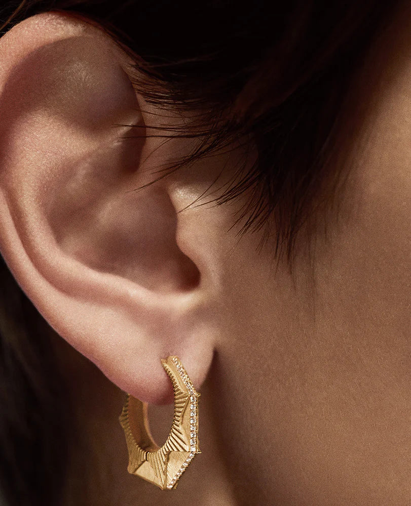 Marie Lichtenberg Large Diamond NYC Earrings