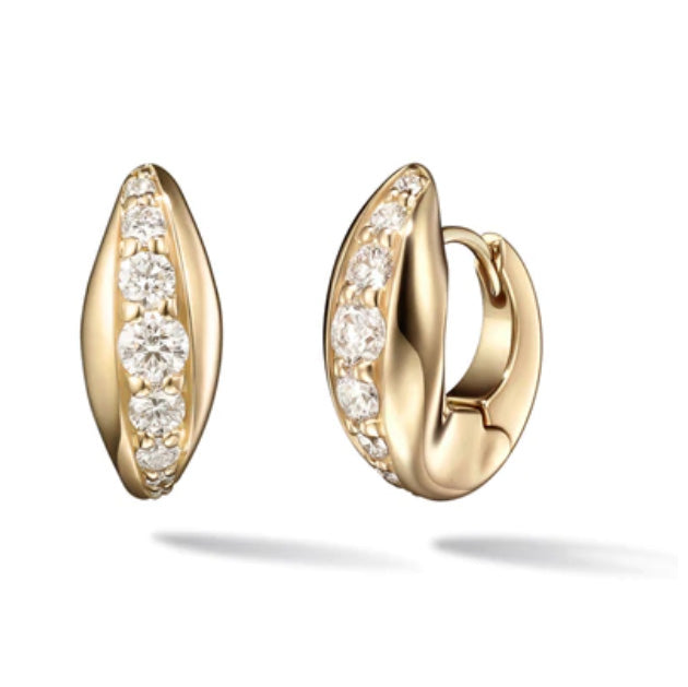 Melissa Kaye Remi Huggie Hoops
