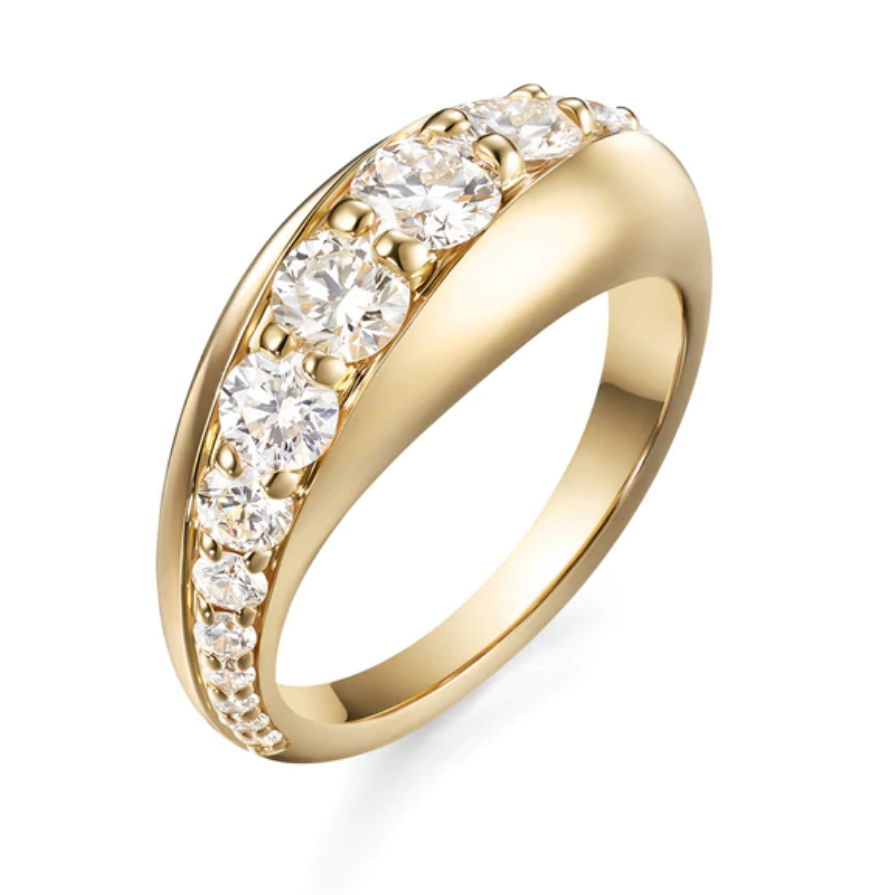 Melissa Kaye Remi Ring Diamonds